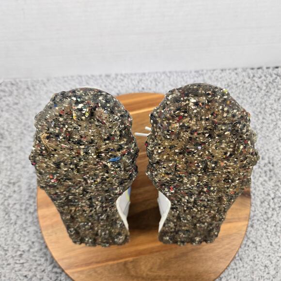 Nike Women 7.5 Waffle Racer Crater Summit White Aluminum Athletic Casual Sneaker - Picture 9 of 12